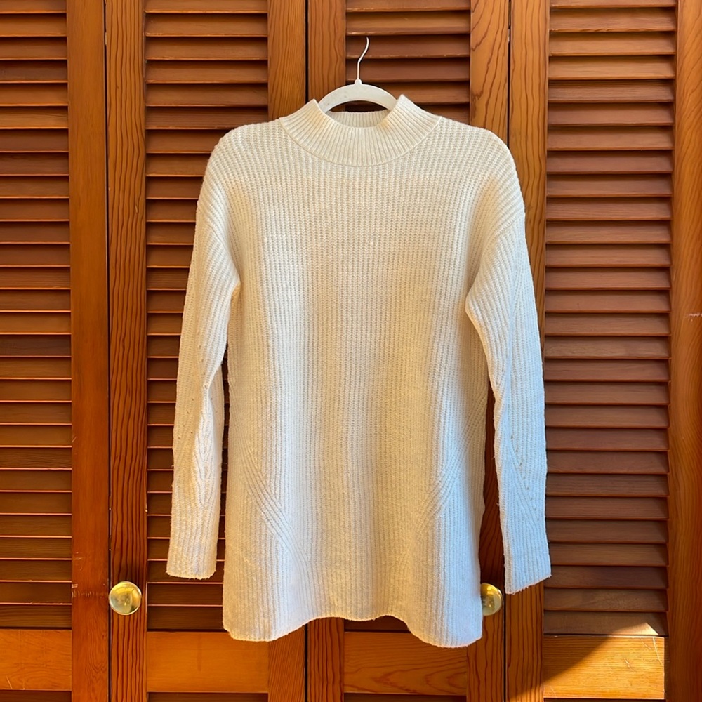 Mockneck Tunic Sweater